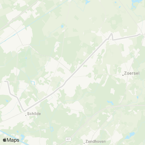 De Lijn 's-Gravenwezel - scholen Malle map