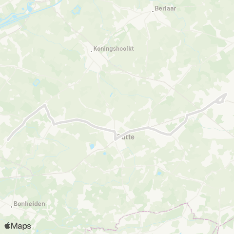 De Lijn Heist-op-den-Berg - Beerzel - Putte - Waver scholen map