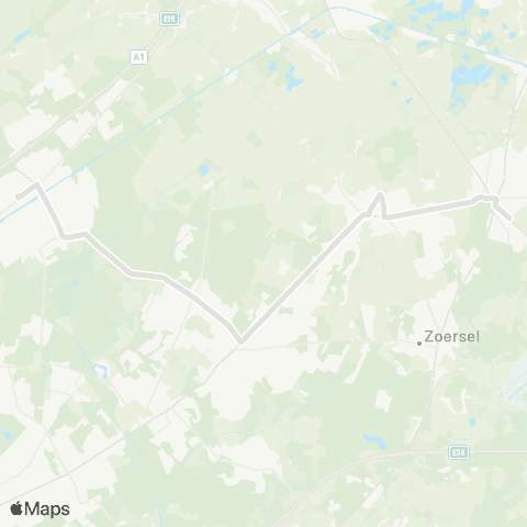 De Lijn Sint-Job - scholen Malle map