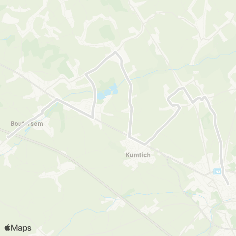 De Lijn Neervelp - Tienen map