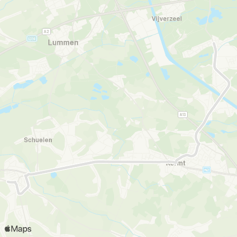 De Lijn Bolderberg - Herk-de-Stad map