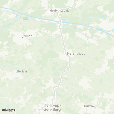 De Lijn Heist-op-den-Berg - Herenthout - Grobbendonk - Vorselaar map