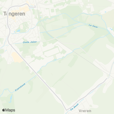 De Lijn Nerem - Tongeren map