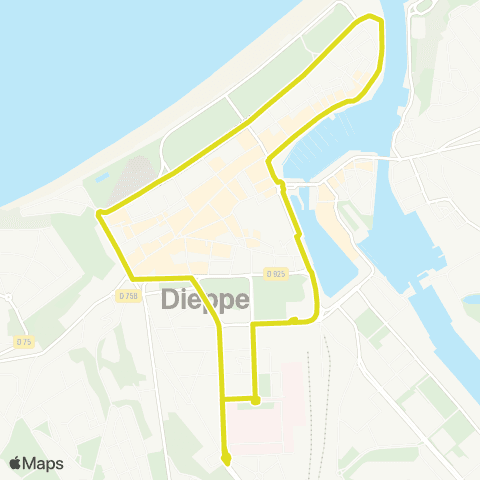 Deepmob Navette Centre-Ville map