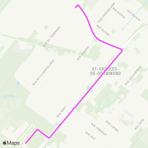 Ville de Drummondville  map