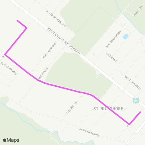 Ville de Drummondville  map