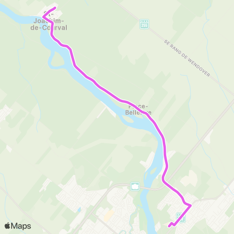 Ville de Drummondville  map