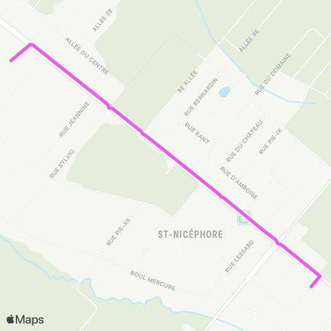 Ville de Drummondville  map