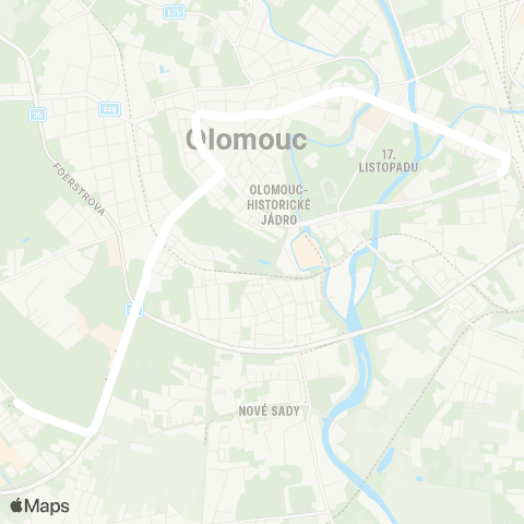 DPMO Náměstí Hrdinů - Nová Ulice map