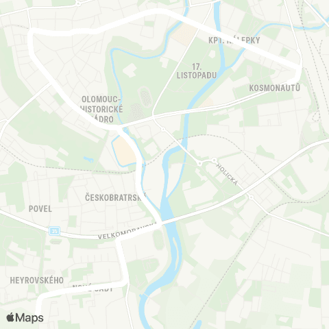 DPMO U Kapličky - Kosmonautů map