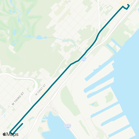 DTA Lincoln Park map