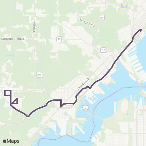 DTA Proctor-Spirit Valley-DTC map