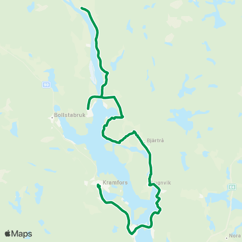 Din Tur  map