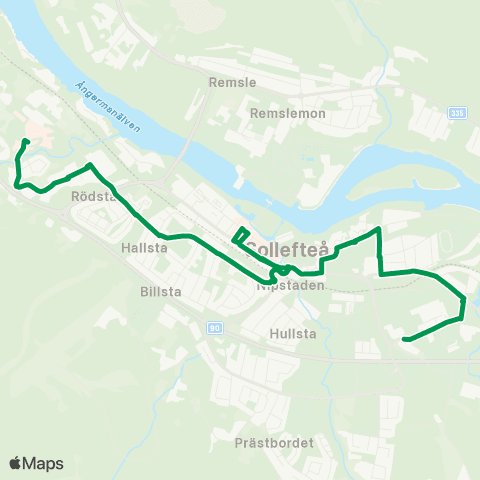 Din Tur  map