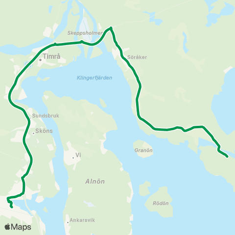 Din Tur  map