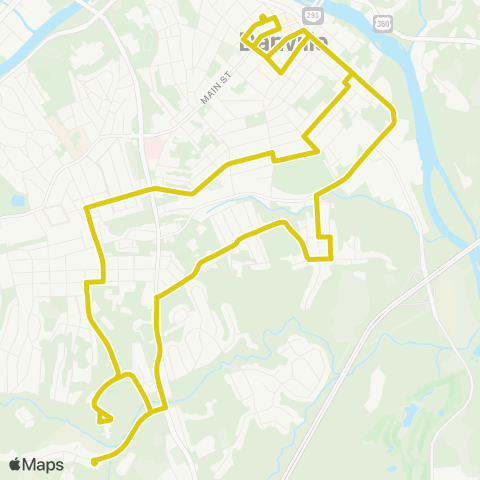 Danville Transit Health Center - DCC map