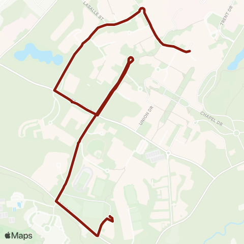 Duke Transit Basset-Research map