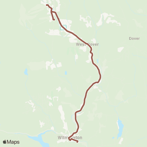 Wilmington MOOver! Wilmington-West Dover map