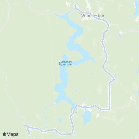 Wilmington MOOver! Readsboro-W. Wilmington map