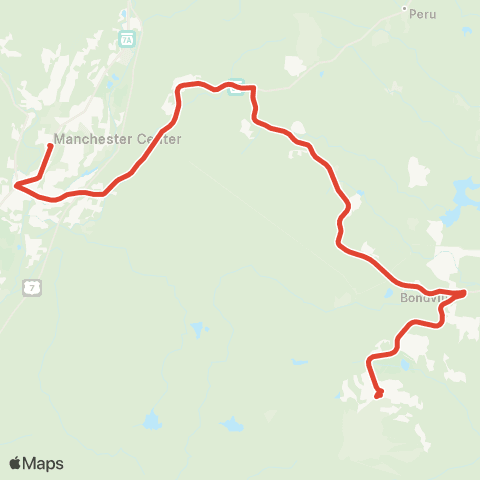 Wilmington MOOver! Stratton-Manchester map