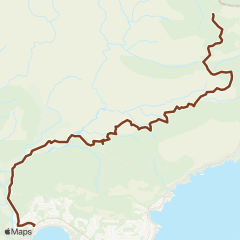 Le Bus Navette Estérel map