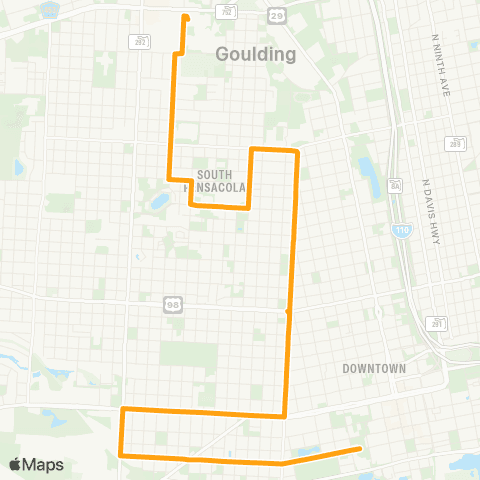 ECAT Baptist Hospital / MC Blanchard map