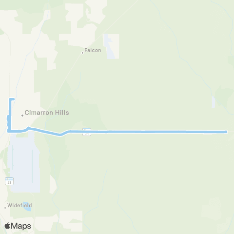 Envida Cares Route 3 map