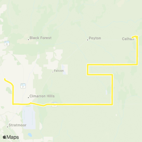 Envida Cares Route 4 map