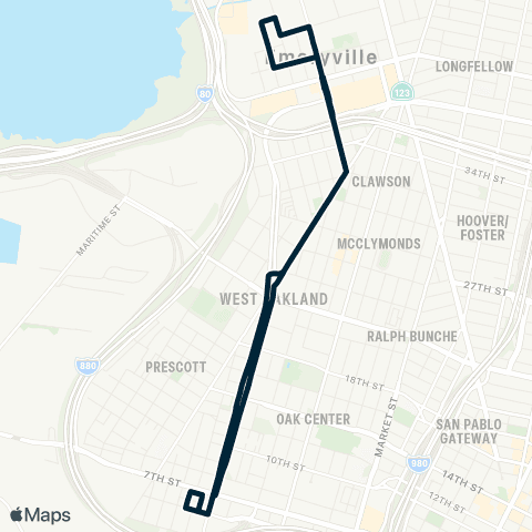 Emery Express The Emery Express map