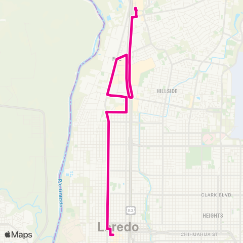 El Metro Santa Maria map