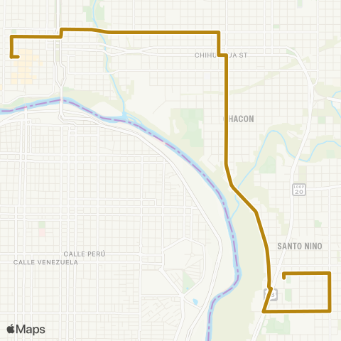 El Metro Corpus Christi map