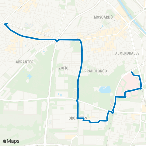 EMT Oporto - Hospital 12 de Octubre map