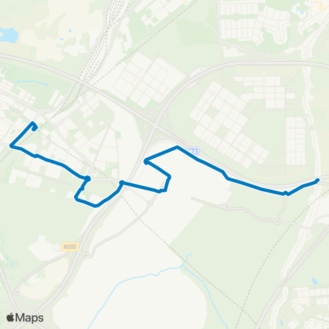 EMT Puerta de Arganda - Cañada Real map