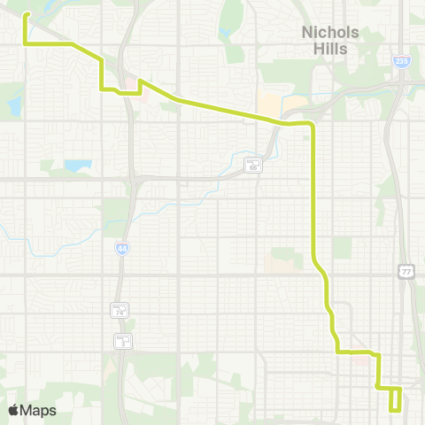 EMBARK Northwest Rapid map