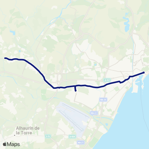 EMT Pso. del Parque - Ortega y Gasset - Campanillas map