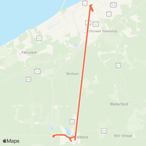 The 'e' Pennwest-E3 map