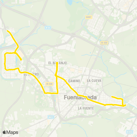 EMTF P Miraflores - Ferial map
