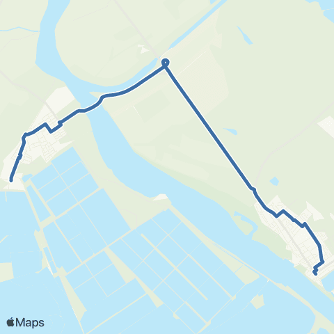 Envia - Lignes scolaires Salin de Giraud ↔︎ Port St Louis map