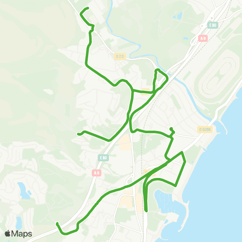 Envibus - Scolaire Ligne 11s map