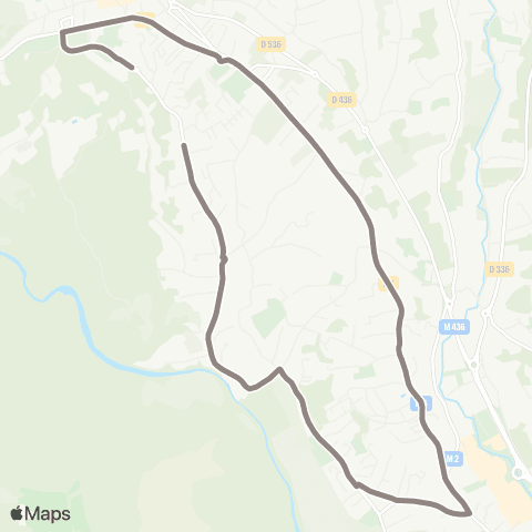 Envibus - Scolaire Ligne 19s map