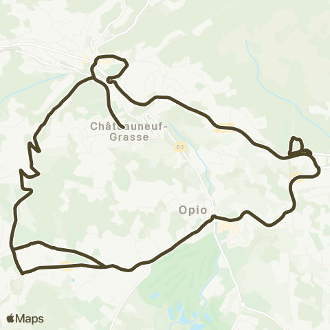 Envibus - Scolaire Ligne Écureuil brun map