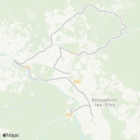 Envibus - Scolaire Ligne Hibou blanc map