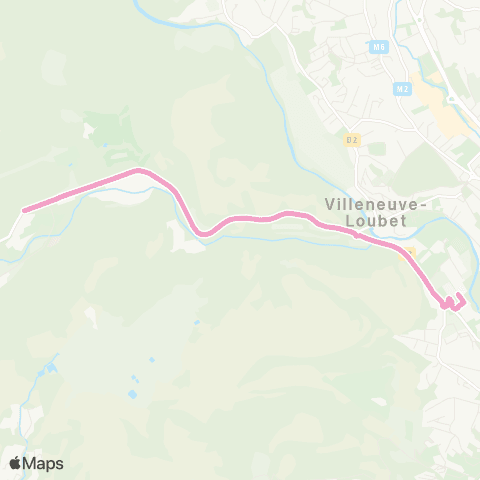 Envibus - Scolaire 23s map