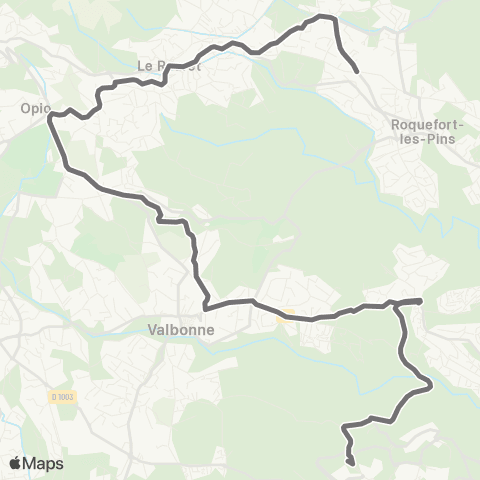 Envibus - Scolaire Ligne 27s map