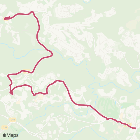 Envibus - Scolaire Ligne 30s map