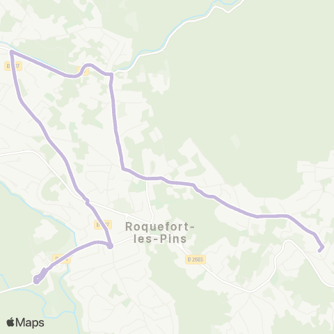 Envibus - Scolaire Ligne 35s map