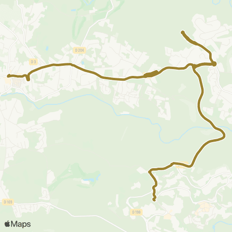 Envibus - Scolaire Ligne 7s map