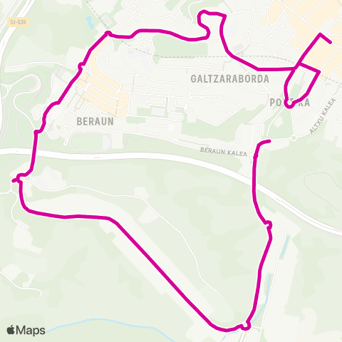 Errenteria Urbanoa Alaberga-Gerontologikoa-Masti Loidi map