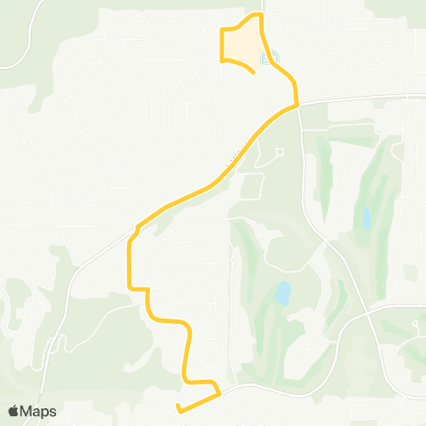Eastern Sierra Transit Yellow Line map