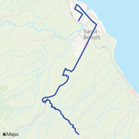 Estival Chemin Vabois - Gare Saint Benoît map